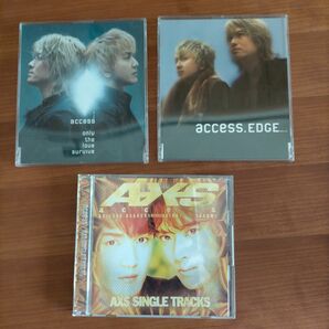 access シングル2枚、アルバム1枚セット