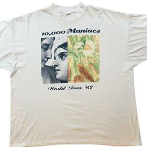 スペシャル! 1990s 10,000 Maniacs マニアックス バンドTシャツ ヴィンテージの画像1