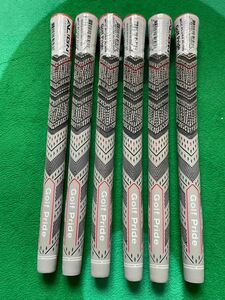 GOLF PRIDE スタンダード　6本セットの価格です。MCC PLUS 4 ALIGN GREY 