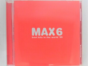 cd42503【CD】MAX6 best hits in the world '99/オムニバス/リッキー・マーティン等/中古CD