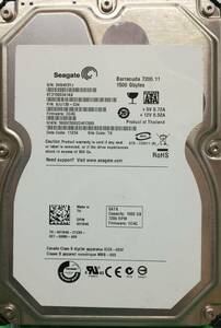 240413 Seagate 3.5インチ SATA 1.5TB HDD ST31500341AS