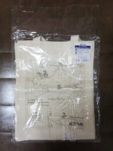 ムービック　スタジオジブリ　宮崎駿　風立ちぬ　トートバッグ　袋部分約25cm×約32cm　保管品