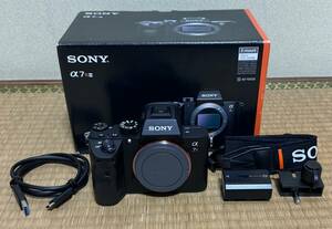 SONY ILCE-7RM3 α7R III ミラーレス一眼カメラ ボディ デジタルカメラ 中古 良好