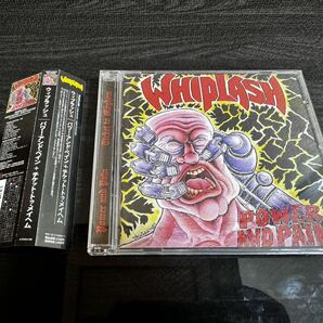 Whiplash / ウィプラッシュ / Power And Pain / Ticket To Mayhem / スラッシュメタル / ディスクユニオン帯の画像1