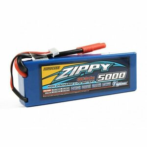 ZIPPY Flightmax 7.4V 5000mAh 30C40Clipo* hobby shop blue empty 