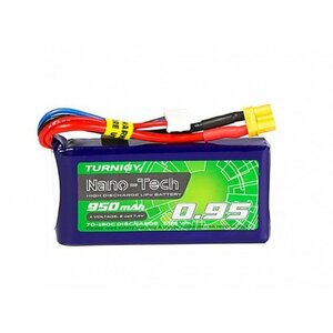 Turnigy nano-tech 7.4V 950mAh 70C140C W/XT30 リポバッテリー★ホビーショップ青空