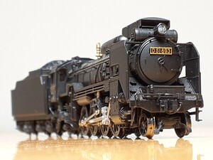 1 jpy start 1 jpy ~KATO2016-6 D51 standard type ( Nagano type compilation smoke equipment attaching ) railroad model N gauge steam locomotiv Kato 