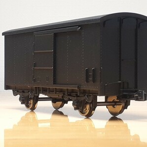 1円スタート1円～HO ワム23000 精密加工品鉄道模型HOゲージ貨物列車黒貨車キット組み立てキット組立ての画像1