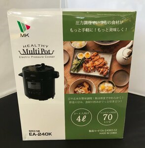 【未使用品】エムケー精工 電気圧力鍋 ヘルシーマルチポット EA-240K 4Lタイプ (管理番号：059110) a120