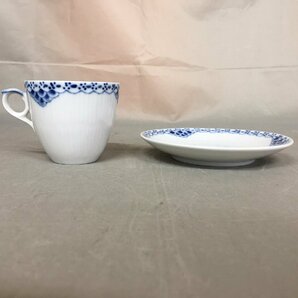 【中古品B】ROYAL COPENHAGEN(ロイヤル コーペンハーゲン) カップ＆ソーサー プリンセスブルー（管理番号：063102)の画像3