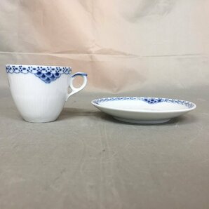 【中古品B】ROYAL COPENHAGEN(ロイヤル コーペンハーゲン) カップ＆ソーサー プリンセスブルー（管理番号：063102)の画像4