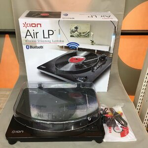 【中古品B】ion(アイオン) ワイヤレス式ターンテーブル Air LP ※ダストカバー傷あり・USBケーブルなし (管理番号：063109)