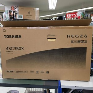 【中古品A】TOSHIBA（トウシバ）43インチ4Ｋ液晶TV　REGZA　43Ｃ350Ｘ　2022年製（番号：063109）