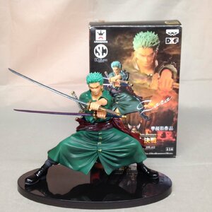 【中古品B】BANPRESTO（バンプレスト）ワンピース DXF SCultures BIG 造形王頂上決戦 Vol.5 ゾロ ※準優勝作品（管理番号：063111）