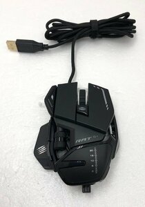 【中古品】 Mad Catz（マッドキャッツ） ゲーミングマウス R.A.T. 6+ ※動作確認済み (管理番号：060108）