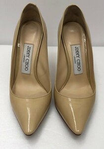 【中古品】 JIMMY CHOO（ジミーチュウ） パンプス　ROMY 100　サイズ34（約21.0cm)　MADE IN ITALY (管理番号：060103）