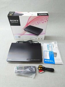 【未使用品】SONY ブルーレイディスクプレイヤー BDP-S190 BD/DVD 2012年製 (管理番号：049109)