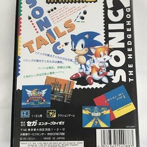 【中古品】メガドライブ専用 ソニック・ザ・ヘッジホッグ2 はがき付き (管理番号：060113）の画像2