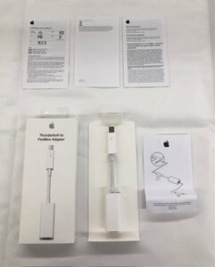 【中古品】 Apple（アップル）Thunderbolt-FireWireアダプタ MD464ZM/A　※動作確認は行っておりません (管理番号：060109）