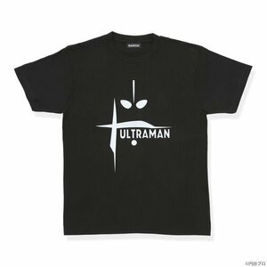 【未使用品】ウルトラマン アイコニック Tシャツ 黒BODY 白 サイズ：M プレミアムバンダイ BANDAI 円谷プロ (管理番号：059103)