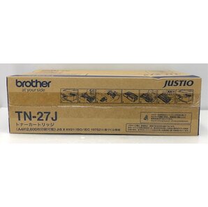 【未開封品】 brother（ブラザー） 純正 トナーカートリッジ TN-27J  (管理番号：060102）の画像5