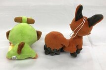 【未使用品】 ポケモンぬいぐるみ　等身大サルノリ/サルノリ/クスネ　 (管理番号：060102）_画像8