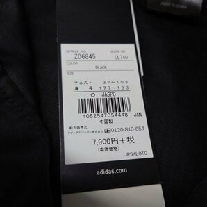 【未使用・タグ付き】 adidas レフリーベーシックピステトップ CL740 Z06845 サイズ：O ブラック (管理番号：049103)の画像8