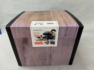 【中古品】株式会社阪和 ラクレットモア いろいろなレシピに大活躍 PR-SK010 ネイビー 楽しく使えるレシピブック付 （管理番号：049110）