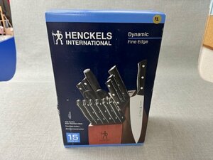 【未使用品】HENCKERLS INTERNATIONAL ヘンケルス 15ピースセット ダイナミックファインエッジ 包丁セット (管理番号：049102)