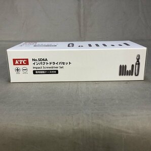 【未使用品】KTC (京都機械工具) SD6A インパクトドライバセット（管理番号：046111）の画像5