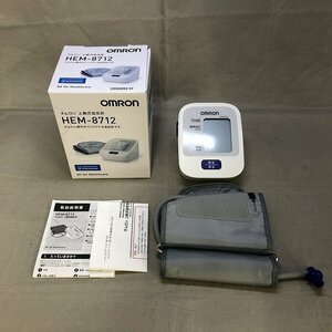 [ secondhand goods ]omron( Omron ) HEM-8712 on arm type hemadynamometer ( control number :046110)