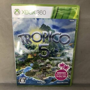 【未使用・未開封品】XBOX360ソフト トロピコ5（管理番号：046113）