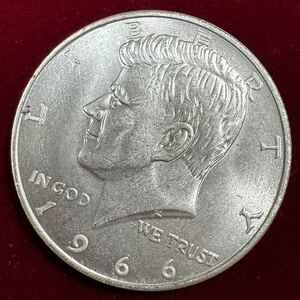 アメリカ 硬貨 古銭 ジョン・フィッツジェラルド・ケネディ 1966年 大統領 印章 アメリカワシ 記念幣 コイン 銀貨 外国古銭 海外硬貨