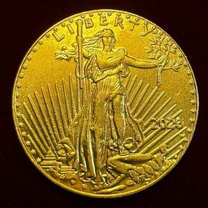 アメリカ 硬貨 古銭 自由の女神 2020年 国会議事堂 トーチ オリーブ 太陽 ワシ コイン 外国古銭 海外硬貨 の画像2