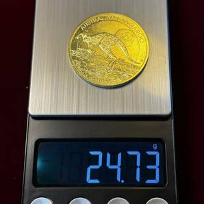 オーストラリア 硬貨 古銭 エリザベス2世 2015年 カンガルー 月光 記念幣 コイン 金貨 外国古銭 の画像6