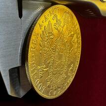 オーストリア帝国 硬貨 古銭 フランツ・ヨーゼフ 1 世 1877年 クラウン 国章 紋章 双頭の鷲 4ダカット コイン 金貨 外国古銭_画像3