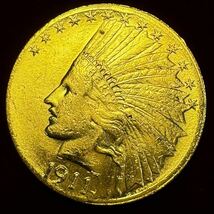 アメリカ 硬貨 古銭 インディアン人像 1911年 イーグル リバティ ドル 記念幣 コイン 金貨 外国古銭 _画像1