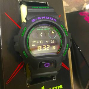 希少品 G-SHOCK RADIO EVA エヴァンゲリオンコラボ CASIO 箱、説明書付き DW6000FS 初号機モデル