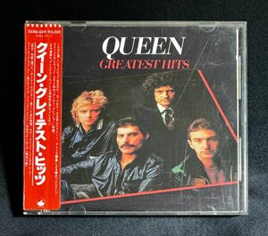 【32XD-329/シール帯】クイーン/グレイテスト・ヒッツ　税表記なし 3200円　Queen/Greatest Hits