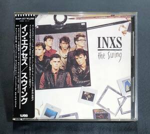 【32XP-157/西独盤/シール帯】イン・エクセス/スウィング　税表記なし 3200円　ターゲットレーベル　INXS/The Swing　West Germany　32XD