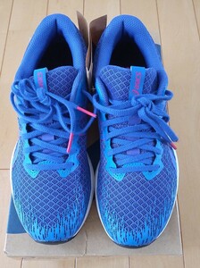  Asics lai tracer 3 training shoes part . land blue × pink sneakers 23.0. smaller girl man asics new goods unused 