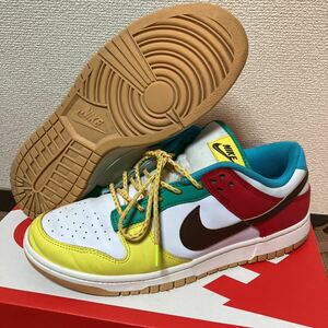 DUNK LOW "FREE.99 WHITE" DH0952-100 （ホワイト/ライトチョコレート/ローマグリーン）