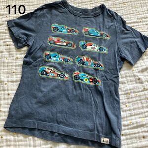 gap kids ギャップ　半袖　Tシャツ　レースカー　110 ブルー