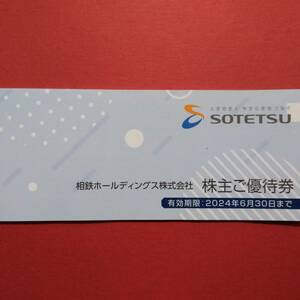 ★ 相鉄ホールディングス 株主優待券 1冊　2024年6月30日まで