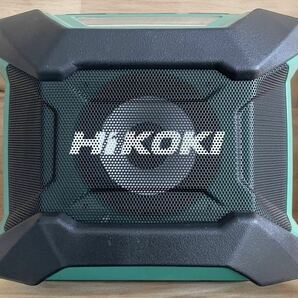 【動作確認済】HiKOKI ハイコーキ コードレスラジオ UR18DA  18Vバッテリー（BSL1850）付  Bluetooth搭載 ACアダプターなしの画像6