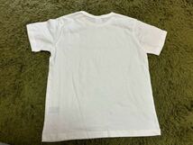 【未使用品】160 Champion 半袖Tシャツ ホワイト ロゴT_画像3