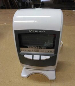 NIPPO　TIMEBOY8プラス　勤怠管理　出勤　退勤　タイムレコーダー　タイムカード付　勤怠計算　店舗用品　