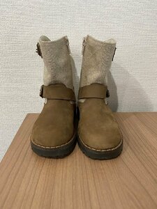 Acanb Acanby Linen Engenering Boots для детей 15㎝ -16㎝ подлинная кожа, сделанная в Италии