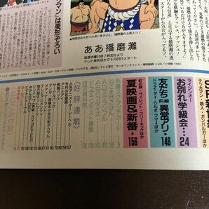 0415-2 アニメディア アニメ雑誌 1991年〜1992年発行 7冊 まとめ売り 当時物 長期保管 希少品 現状品の画像8