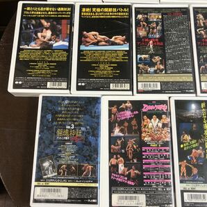 0428-1 アントニオ猪木 VHS 13本 まとめ売り プロレス 長期保管 当時物 動作未確認 ジャンク扱い 現状品の画像7